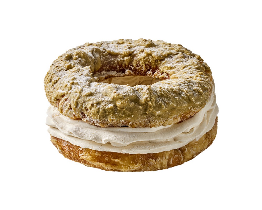 Kunafa Pistachio Crispy Milk Donuts